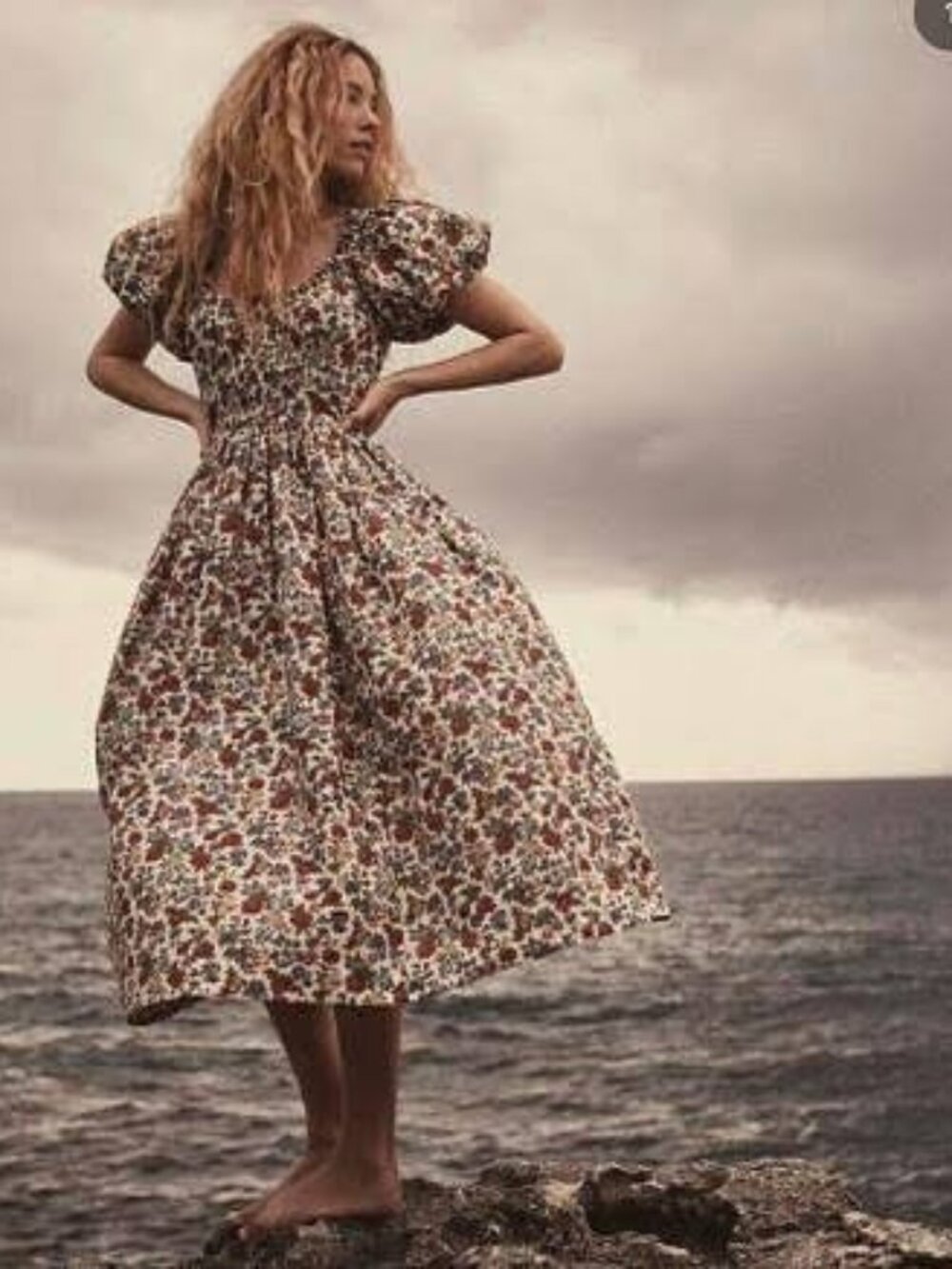 EUC DÔEN Diea Dress (Liberty London Lydden Garden, XS)